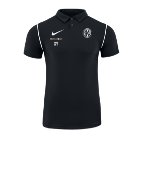 Nike Park 20 Poloshirt Schwarz F010