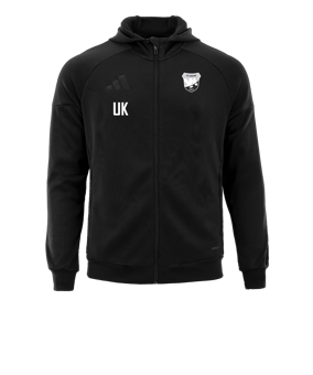 adidas Tiro 25 Travel Kapuzenjacke Schwarz