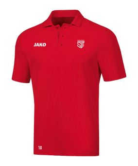 JAKO Base Poloshirt Rot F01