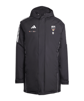 adidas Tiro 24 Winterjacke Schwarz Weiss