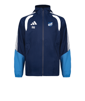 adidas Tiro 26 Regenjacke Dunkelblau