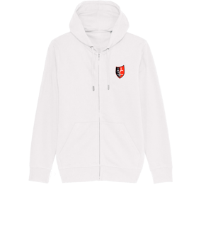 Merch Connector Zip-Hoodie White FC001