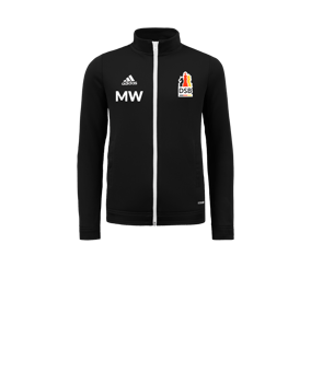 adidas Entrada 22 TK Trainingsjacke Kids Schwarz