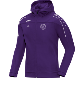 JAKO Classico Kapuzenjacke Lila F10