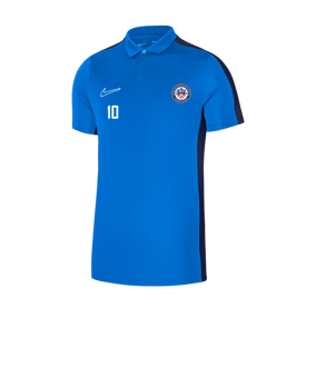 Nike Academy Poloshirt Blau F463