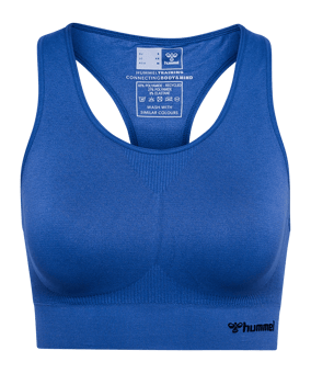 Hummel Tif Seamless Sports Tanktop Damen Blau F7544 - blau