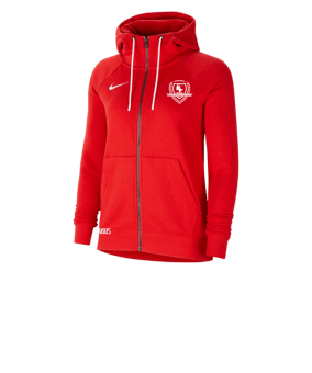 Nike Park 20 Fleece Kapuzenjacke Damen Rot F657