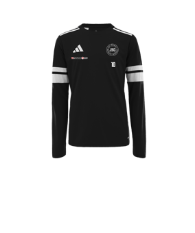 adidas Squadra 25 Trikot Langarm Kids Schwarz