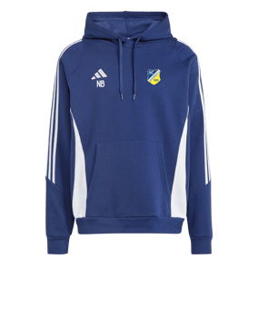 adidas Tiro 24 Hoody Blau Weiss