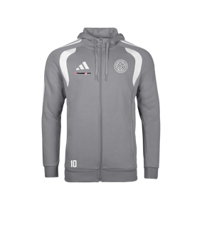 adidas Tiro 26 League Kapuzenjacke Grau