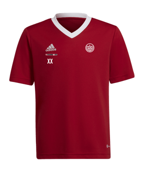 adidas Entrada 22 Trikot Rot Weiss