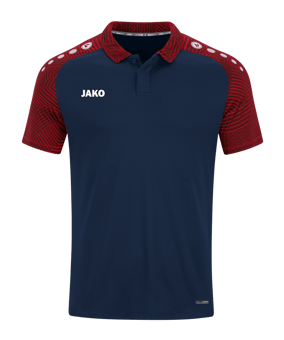 JAKO Performance Poloshirt Kids Blau Rot F909 - blau