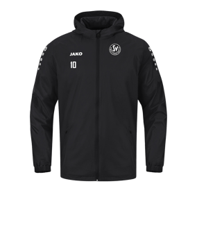 JAKO Team 2.0 Allwetterjacke Schwarz F800