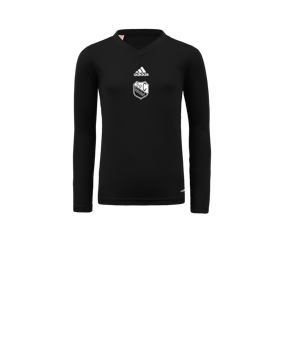 adidas Team Base Top langarm Kids Schwarz