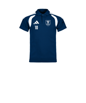 adidas Tiro 26 League Polo Kids Dunkelblau