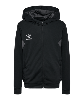 hummel Authentic PL Jas met capuchon Kids Zwart K2001 - zwart