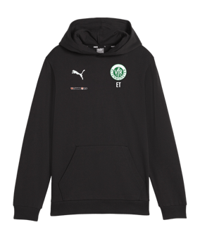 PUMA teamGOAL Casuals Hoody Kids Schwarz F03