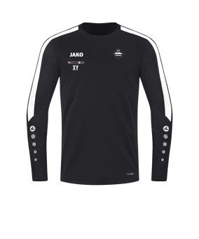 JAKO Power Sweatshirt Schwarz Weiss F800