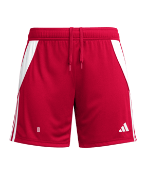 adidas Tiro 24 Short Damen Rot Weiss