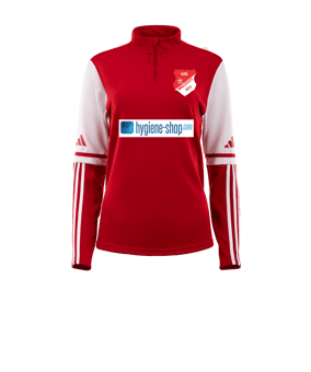 adidas Squadra 25 HalfZip Sweatshirt Damen Rot