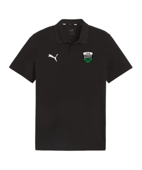 PUMA teamGOAL Casuals Poloshirt Schwarz F03