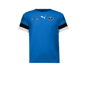 PUMA teamRISE Trikot Kids Blau F02