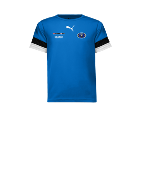 PUMA teamRISE Trikot Kids Blau F02