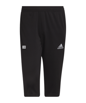 adidas Entrada 22 3/4 Trainingshose Schwarz