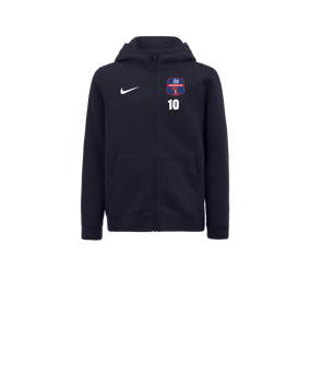 Nike Park 20 Fleece Kapuzenjacke Kids Blau F451