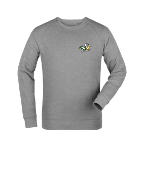 Merch Roller Sweatshirt Heather Grey | #logo4c