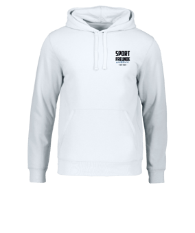 Merch Drummer 2.0 Hoody White | #bustlogo