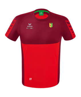 Erima Six Wings T-Shirt Kids Rot Dunkelrot