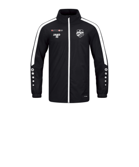 JAKO Power Allwetterjacke Kids Schwarz Weiss F800