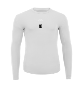 adidas Techfit Sweatshirt Weiss