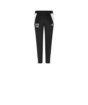 adidas Tiro 24 Trainingshose Kids Schwarz Weiss