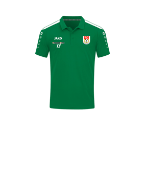 JAKO Power Poloshirt Kids Grün Weiss F200
