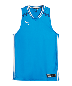 PUMA Hoops Team Game Trikot Kids Blau F07 - blau