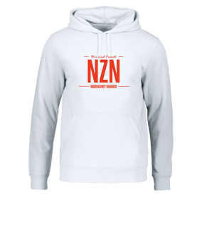 Merch Drummer 2.0 Hoody White | #NZN