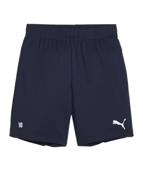 PUMA teamGOAL Short Kids Blau Weiss F06