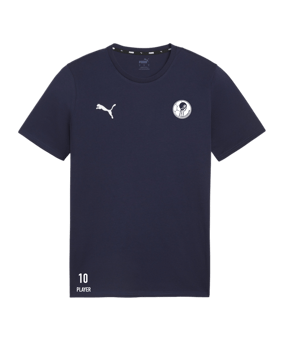 PUMA teamGOAL Casuals T-Shirt Blau F06