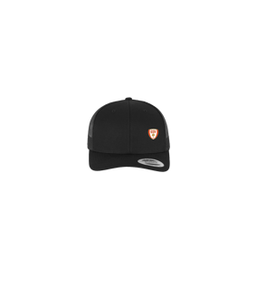 Merch Retro Trucker Cap Black