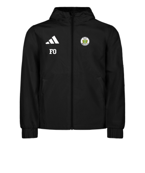 adidas Entrada 26 Regenjacke Schwarz