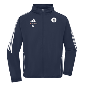 adidas Tiro 24 Windbreaker Blau Weiss