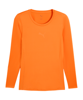 PUMA teamLIGA26 Baselayer LS T-Shirt Orange F08 - orange