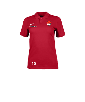 Nike Park 26 Polo Damen Rot F657