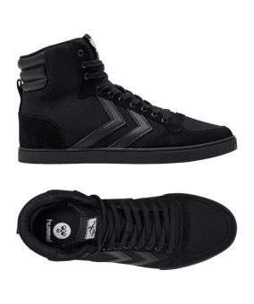 Hummel Slimmer Stadil Tonal High Sneaker Schwarz F2001 - schwarz