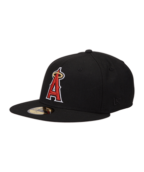 New Era Anaheim Angels 60th 59Fifty Cap Schwarz - schwarz