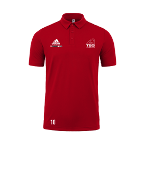 adidas Entrada 22 Poloshirt Rot