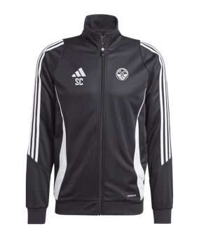adidas Tiro 24 Trainingsjacke Schwarz Weiss