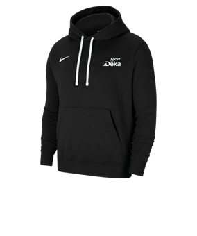 Nike Park 20 Fleece Hoody Schwarz Weiss F010